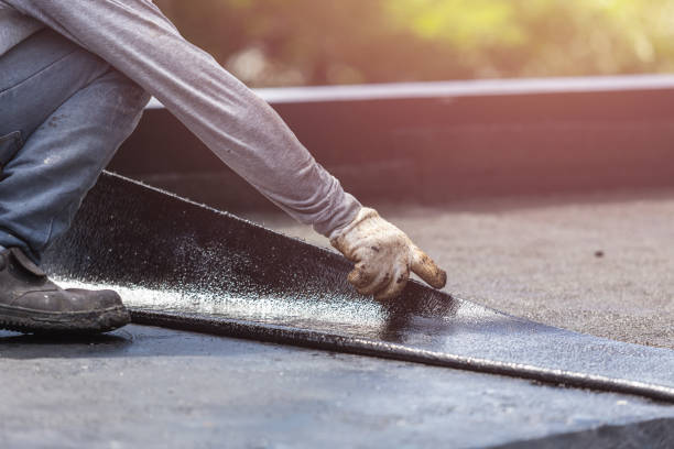 Professional Exterior Waterproofing technician working in Long Branch, VA
